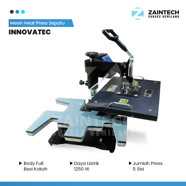 Mesin Heat Press Sepatu INNOVATEC